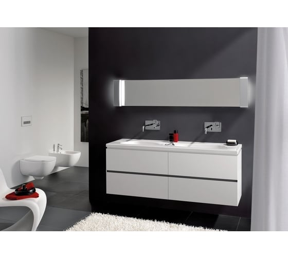 Раковина-столешница Laufen PALOMBA 160х50 см, с отверстием для смесителя 8148090001041 00027348