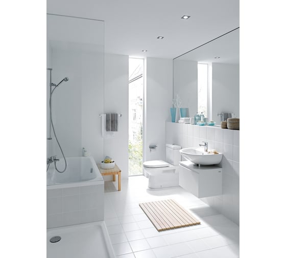 Чаша унитаза Laufen PRO с горизонтальным смыванием, Vario выпуск, белый 8.2495.9.000.000.1 00033623