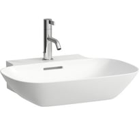 Раковина Laufen INO 560х450мм, SaphirKeramik, с отверстием для смесителя и перелива 8103020001041 00031682