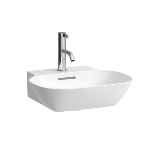 Мини-раковина Laufen INO 450х410 мм, SaphirKeramik, двустороння глазуровка 8163000001041 00033692
