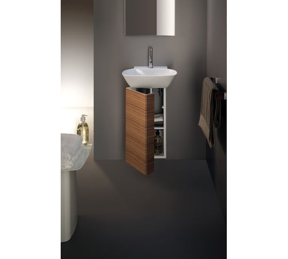 Мини-раковина Laufen INO 450х410 мм, SaphirKeramik, двустороння глазуровка 8163000001041 00033692