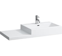 Раковина-столешница Laufen LIVING CITY 100х46 см, с отверстием для смесителя, полочка слева 8.1843.1.000.104.1 00033260