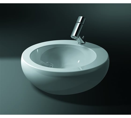 Раковина-чаша Laufen Alessi One 520x520 мм, без отверстия для смесителя, покрытие LCC 8.1897.1.400.109.1 00028557