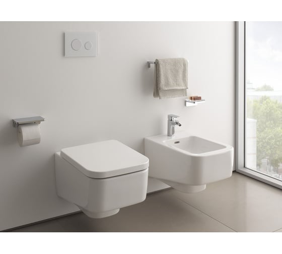 Подвесное биде Laufen Pro S с отверстием для смесителя, белое 8.3096.1.000.302.1 00029587