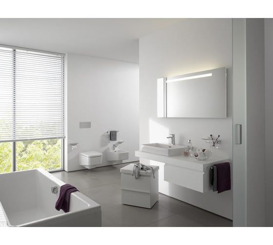 Подвесное биде Laufen Pro S с отверстием для смесителя, белое 8.3096.1.000.302.1 00029587