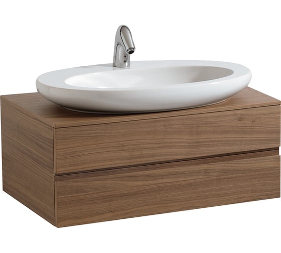 Раковина-чаша Laufen Alessi One 750x520 мм, с отверстием для смесителя, покрытие LCC 00024297 8.1897.2.400.104.1