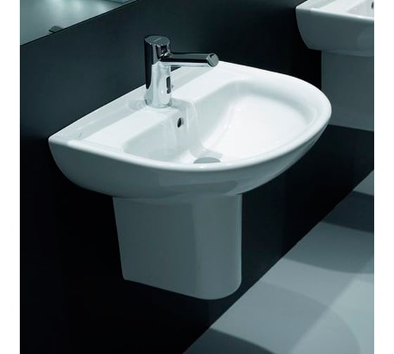 Раковина Laufen Pro 600х480 мм, с отверстием для смесителя 00025299 8.1095.2.000.104.1