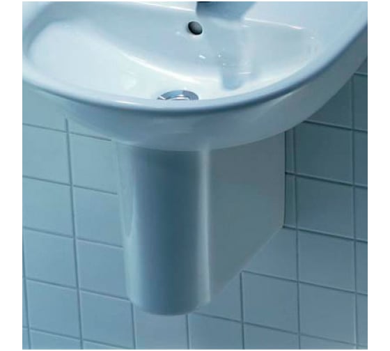 Раковина Laufen Pro 600х480 мм, с отверстием для смесителя 00025299 8.1095.2.000.104.1