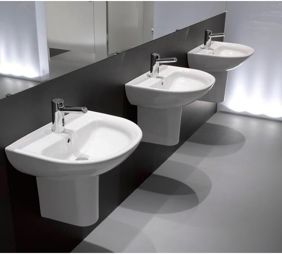 Раковина Laufen Pro 600х480 мм, с отверстием для смесителя 00025299 8.1095.2.000.104.1