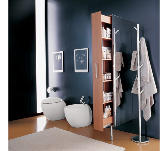 Чаша унитаза Laufen Alessi One с глубоким смыванием 4,5/3 л, покрытие LCC 00032045 8.2197.1.400.000.1