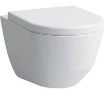 Чаша подвесного унитаза Laufen Pro Rimless укороченная, с глубоким смыванием, белая 00027236 8.2096.5.000.000.1