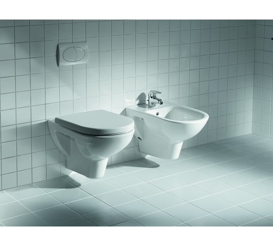 Подвесное биде Laufen Pro с отверстием для смесителя, боковые отверстия для подвода воды 00025297 8.3095.1.000.304.1