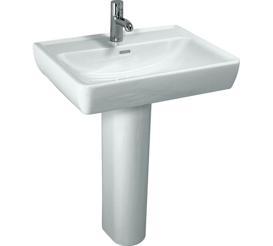 Раковина Laufen Pro 600х480 мм, с отверстием для смесителя 00024274 8.1895.2.000.104.1