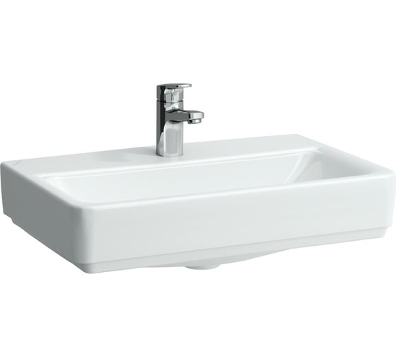 Раковина Laufen Pro S укороченная, 550х380 мм, с отверстием для смесителя 00037739 8.1795.8.000.104.1