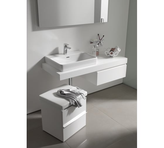 Раковина Laufen Pro S укороченная, 550х380 мм, с отверстием для смесителя 00037739 8.1795.8.000.104.1