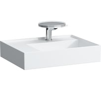 Раковина-чаша Laufen K BY с полочкой слева, со специальным скрытым сливом, 600x460 мм 00031660 8.1033.5.000.104.1