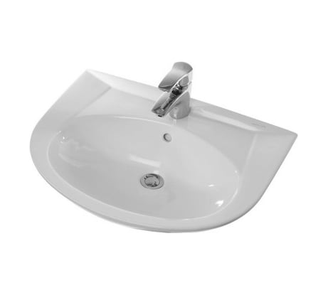 Умывальник Classic Luxe 64,5 Sanita Luxe SL400101/18шт без крепления WB.PD/Classic/65-C/WHT.G/S1 8331
