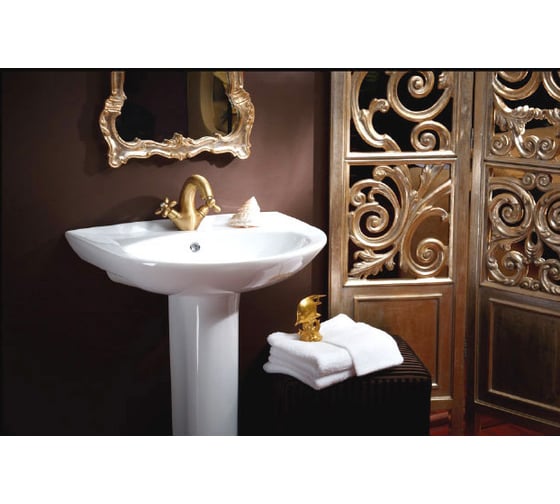 Умывальник Sanita Luxe Classic Luxe 645 мм, без крепления SL400101 WB.PD/Classic/65-C/WHT.G/S1