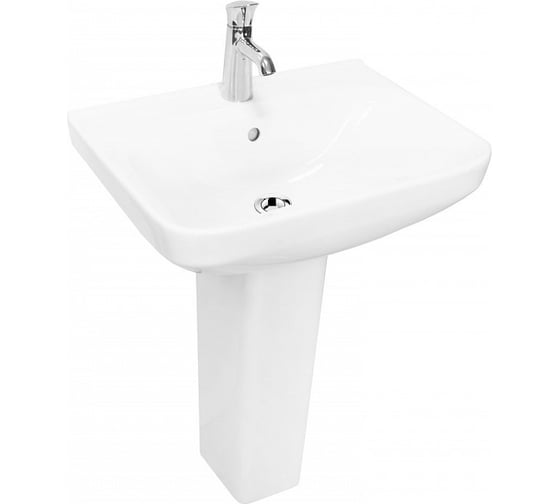 Умывальник Sanita Luxe Next 61 без крепления 00051991 WB.PD/Next/60-C/WHT.G/S1