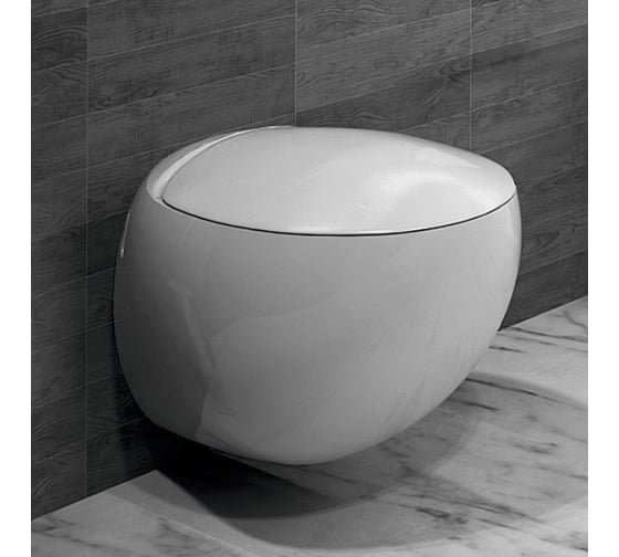 Подвесной унитаз Sanita Luxe Ringo с быстросъемным сиденьем-микролифт, дюропласт 00028332 16472628