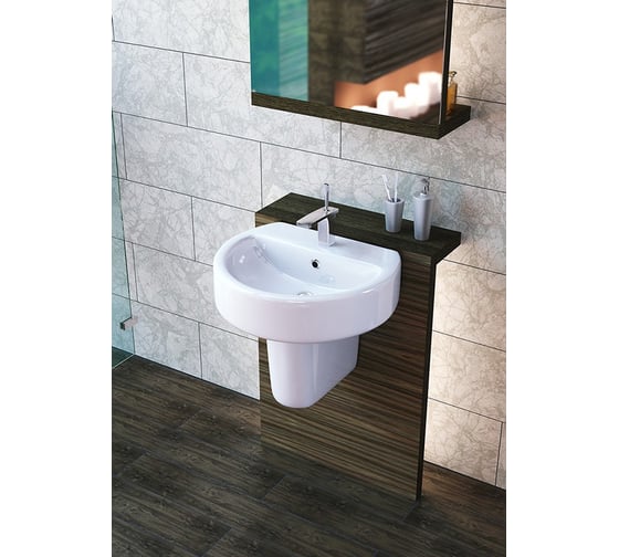 Умывальник Sanita Luxe Best 55 без крепления 00013137 BSTSLWB01