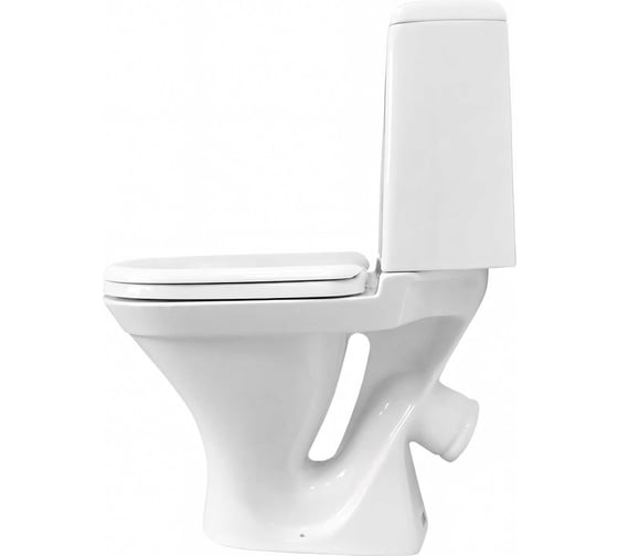 Унитаз-компакт Sanita Аттика эконом 00000055409 WC.CC/Attica/1-P/WHT.G/S1