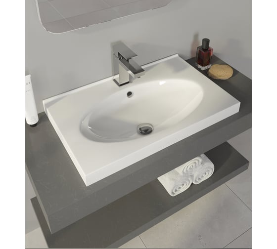 Раковина Sanita Luxe Next 70 00022778 NXT70SLWB01