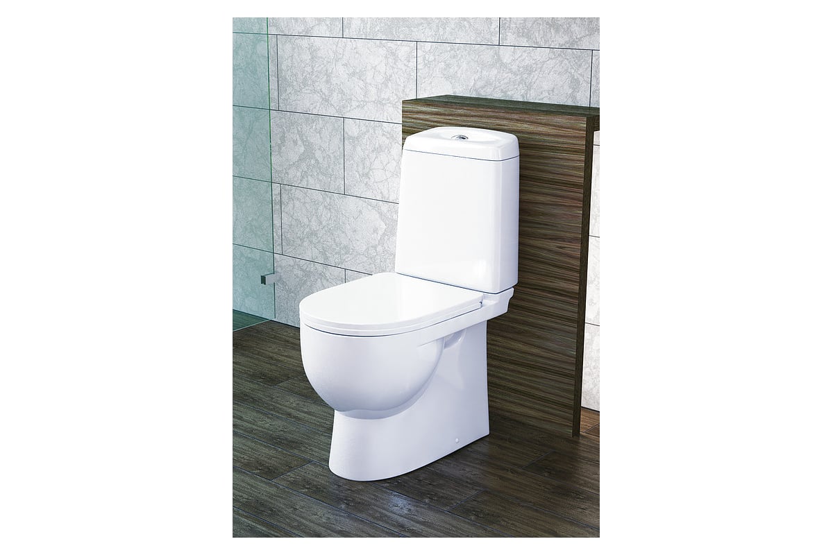 Унитаз-компакт Sanita Luxe Best с быстросъемным сиденьем-микролифт ...