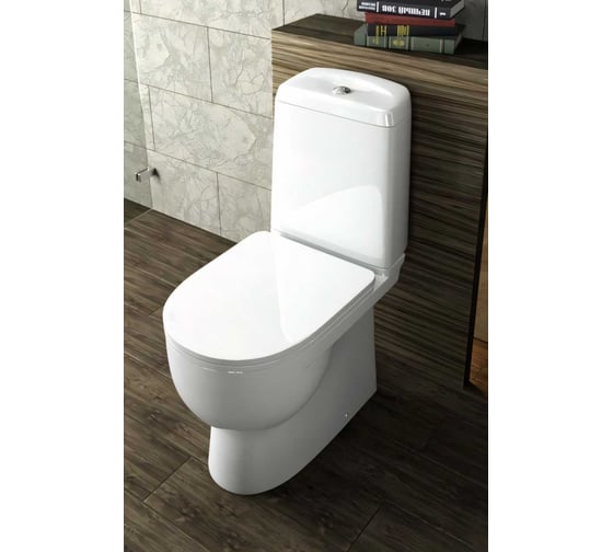 Компакт Sanita Luxe Best с быстросъемным сиденьем-микролифт WC.CC/Best/2-DM/WHT.G/S1