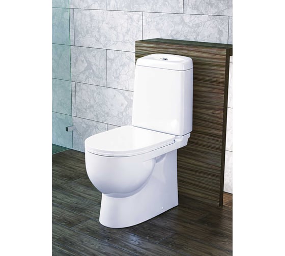 Компакт Sanita Luxe Best с быстросъемным сиденьем-микролифт WC.CC/Best/2-DM/WHT.G/S1