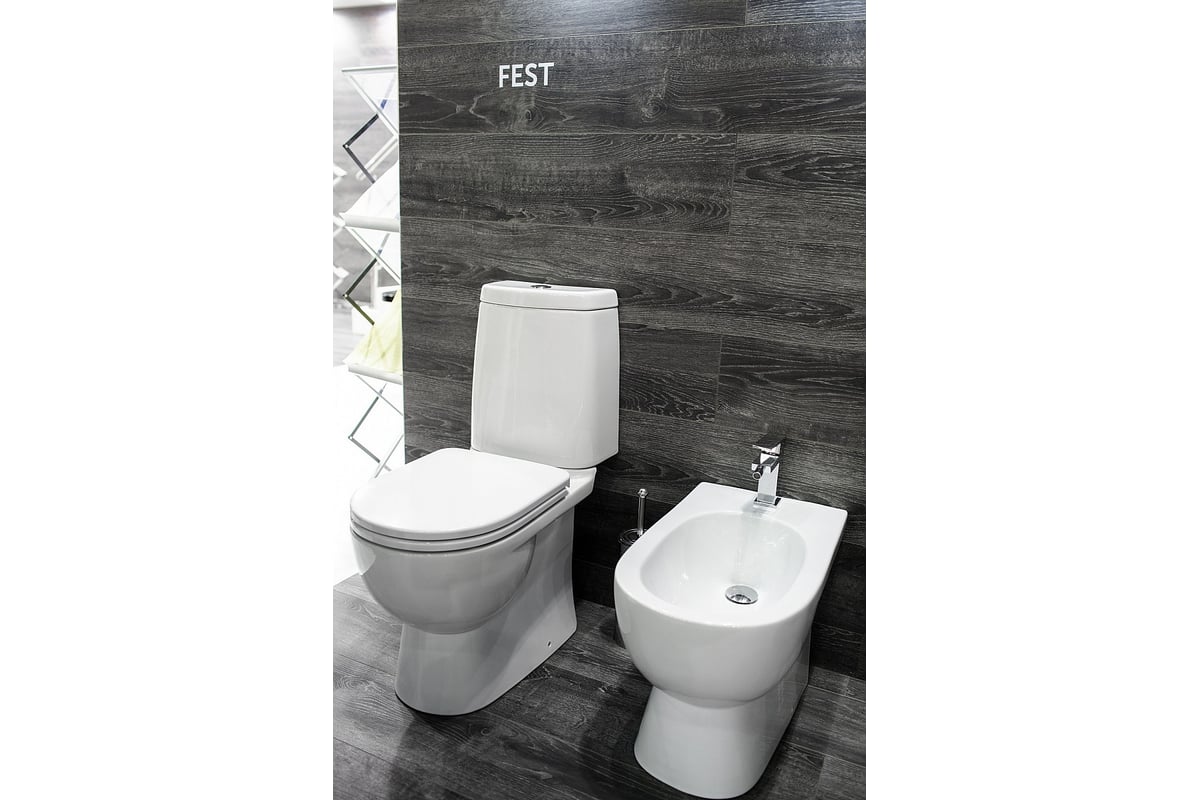 Унитаз-компакт Sanita Luxe Fest с быстросъемным сиденьем-микролифт ...?