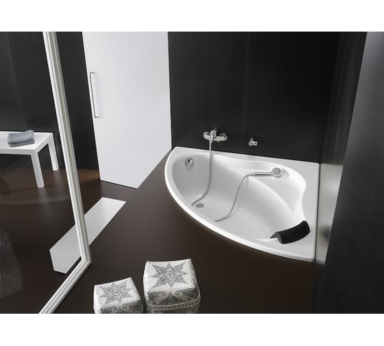 Акриловая ванна Roca BALI угловая 150х150 белая ZRU9302916 00038977