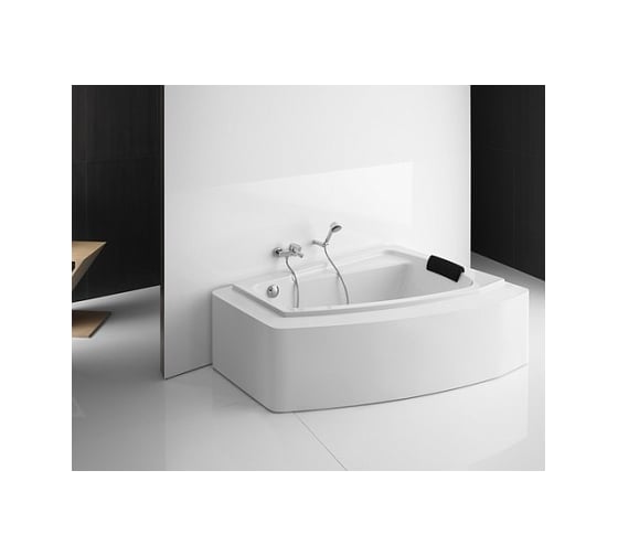 Акриловая ванна Roca HALL ANGULAR асимметричная, 150х100 см, левосторонняя, белая ZRU9302864 00036760