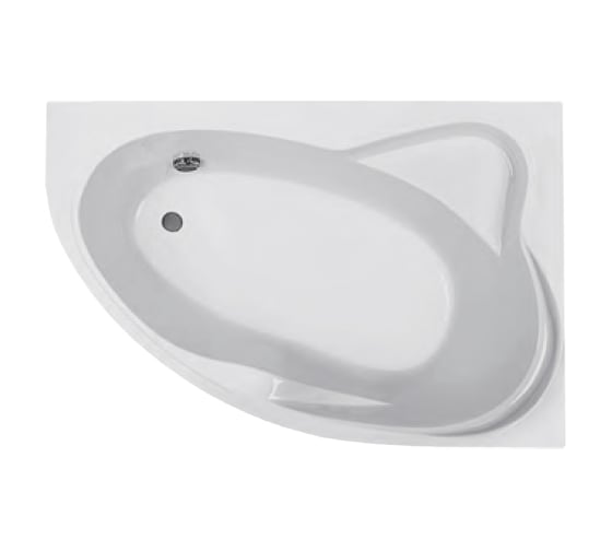 Акриловая ванна Roca LUNA асимметричная 170х115, правосторонняя, белая ZRU9302912 00036764
