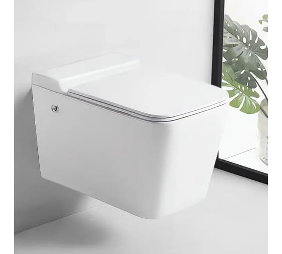 Унитаз подвесной Cerutti SPA Ceruttispa MAIELLA Aria Pulse безободковый импульсный смыв 10191