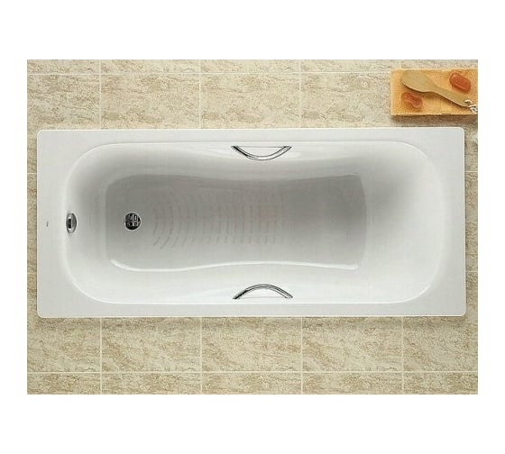 Стальная ванна Roca PRINCESS 160х75 см, противоскользящее покрытие 72203E0000 00002172