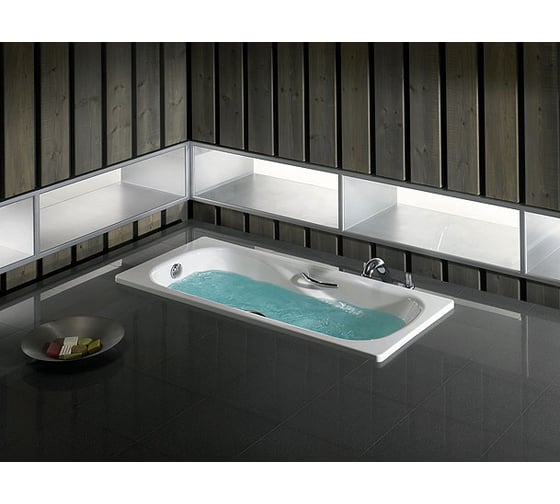 Стальная ванна Roca PRINCESS 160х75 см, противоскользящее покрытие 72203E0000 00002172
