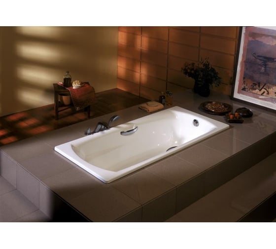 Стальная ванна Roca SWING 180х80 см, противоскользящее покрытие 72200E0000 00002176