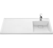 Раковина AQUATON Лондри 105 белая, правая 00056761