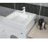 Раковина GreenStone Rida new 600x600 (с кронштейнами) GS-R600х600n 2