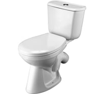 Унитаз-компакт Santek "Бриз" эконом: 1-режим, сиденье полипропен 1WH202569 00008747