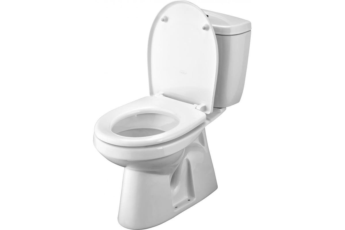 Унитаз-компакт Santek \"Анимо\" выпуск в пол, стандарт: 2-режим, сиденье ...