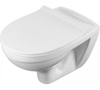 Подвесной унитаз Santek "Бореаль" стандарт: сиденье дюропласт, металлический крепеж 1.WH30.1.977 00049438