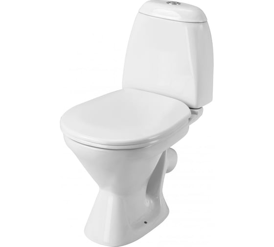 Унитаз-компакт Santek "Римини" эконом 1-режим, сиденье полипропен 1WH111758 00052982