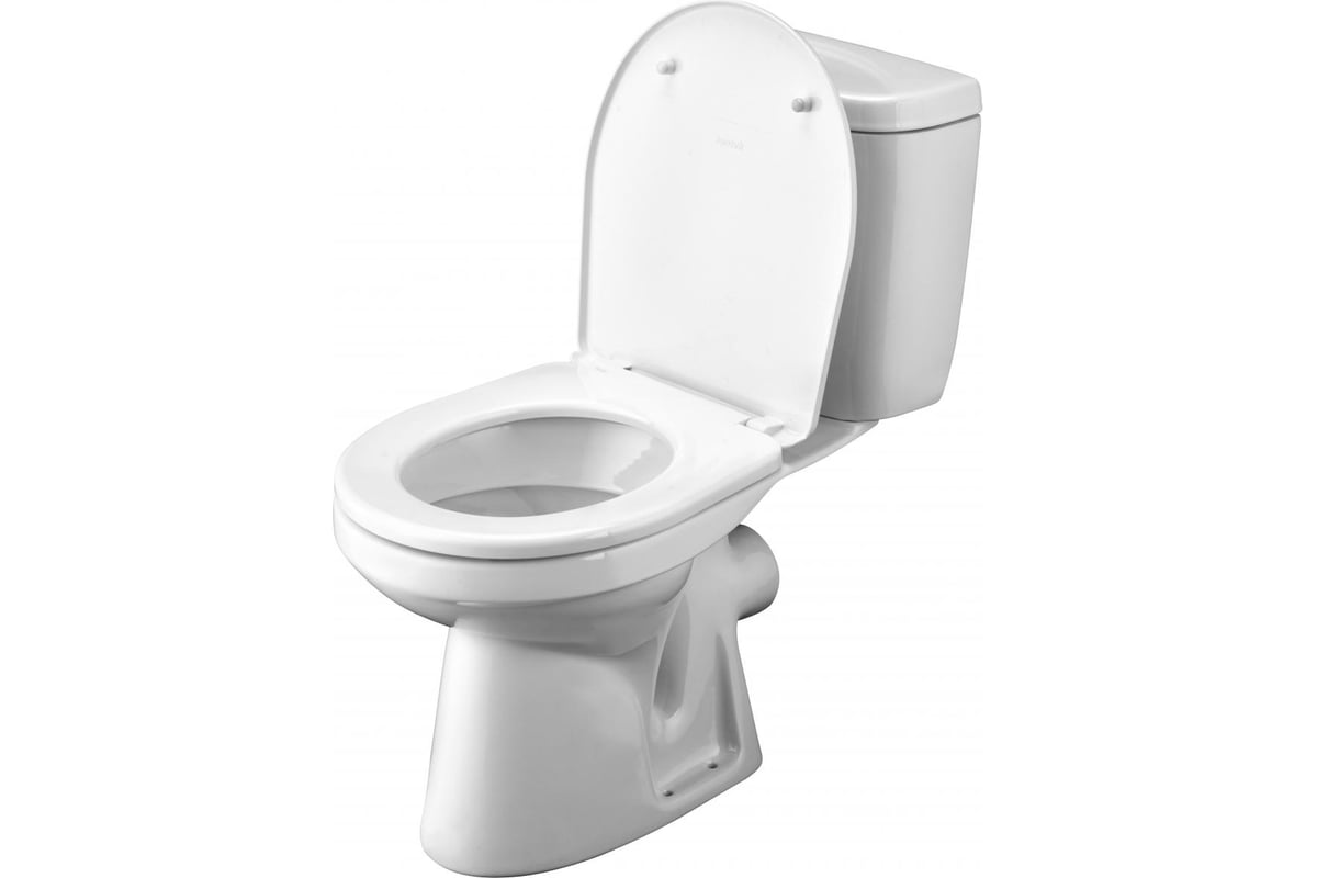 Унитаз-компакт Santek \"Анимо\" прямой выпуск, эконом 1-режим, сиденье ...