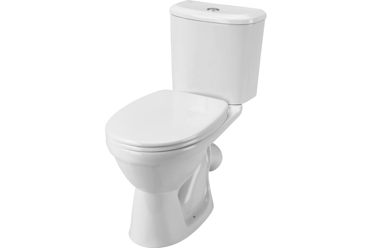 Унитаз-компакт Santek \"Бореаль\" антивсплеск, стандарт 2-режима, сиденье ...