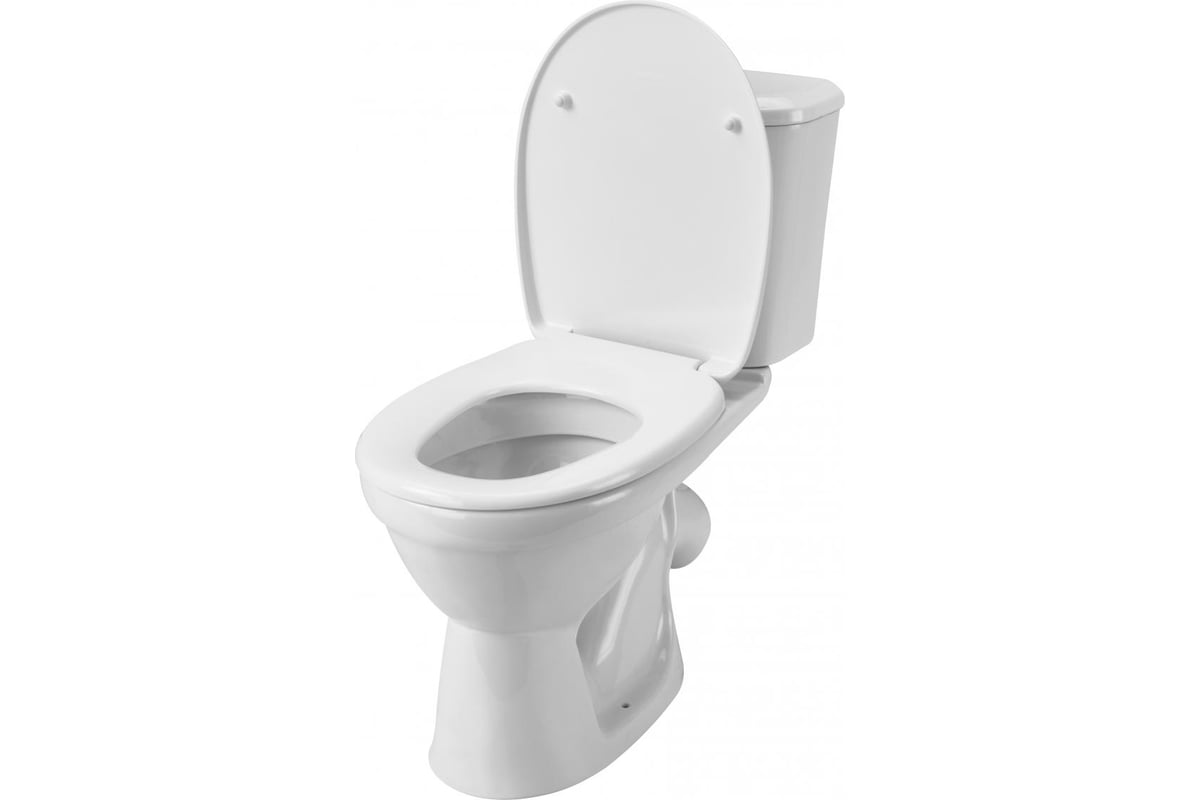 Унитаз-компакт Santek \"Бореаль\" антивсплеск, стандарт 2-режима, сиденье ...