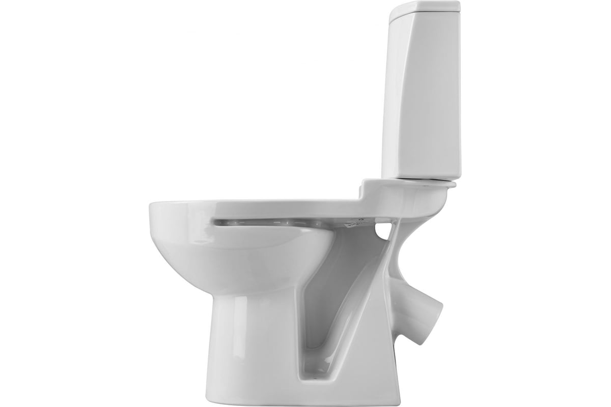 Унитаз-компакт Santek \"Аллегро Лайт\" 2-режима,сиденье обычное 1WH302356 ...