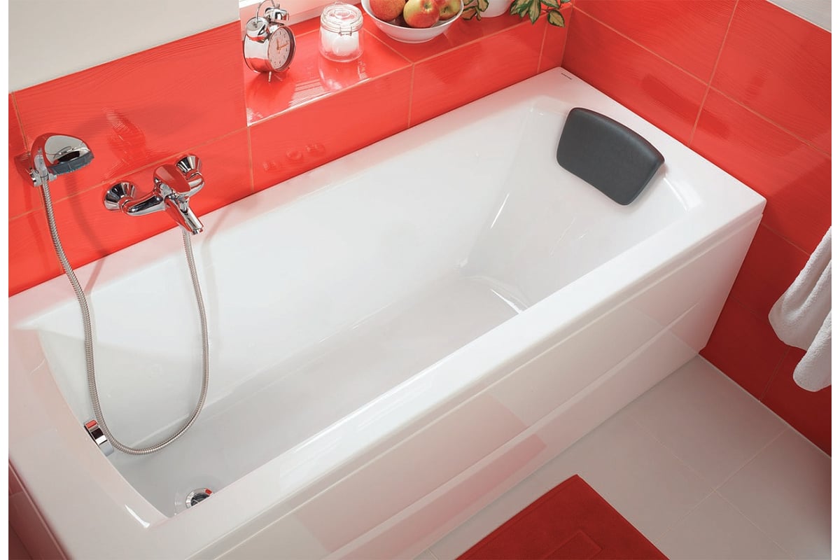 Акриловая ванна Santek МОНАКО прямоугольная, 150х70 см, белая 1WH111976 ...