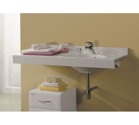 Раковина AQUATON Отель 1200/3 чаша справа 00021735